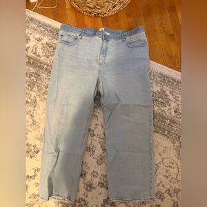 Abercrombie 90s relaxed, jean high-rise size 36 short